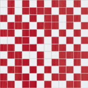  Fortune Mosaico  White Red