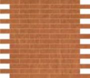 Ocra Brick Mosaico