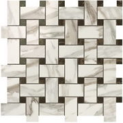  Calacatta Gold Twist Mosaic 