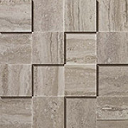  Travertino Silver Mosaico 3D 