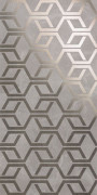  Grey Fleury Hexagon 