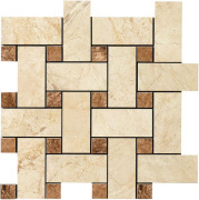 Basket Weave (Beige/Noce)