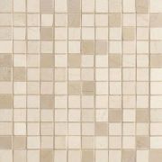 Mosaico Mix 2,5x2,5 Lustro Crema Marfil 