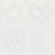 Cuatro Relieve Blanco 